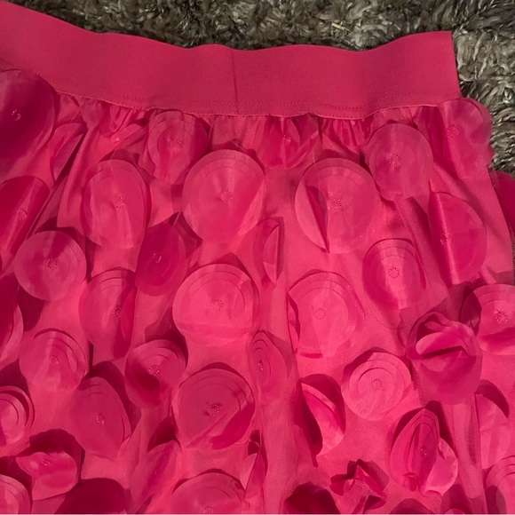 Polka Dot Applique High Waisted Skirt - Picture 9 of 16